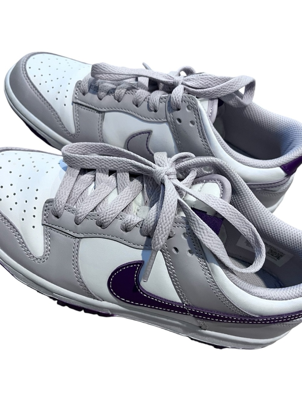 Nike Dunk Low Light Purple Purple Sneakers Women’s Size 5.5 Like New
